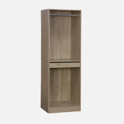 Kledingkast 2 modules modulair hangruimtes en vakken