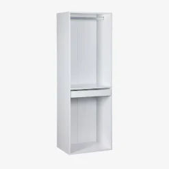 Kledingkast 3 modules modulair 4 lades hangruimtes en vakken