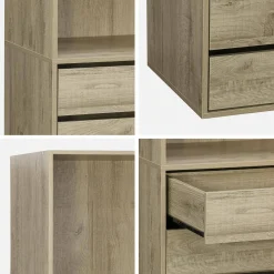 Kledingkast module vakken en 5 lades 60cm