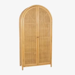 Kledingkast voor kinderen boheems rotan 90cm