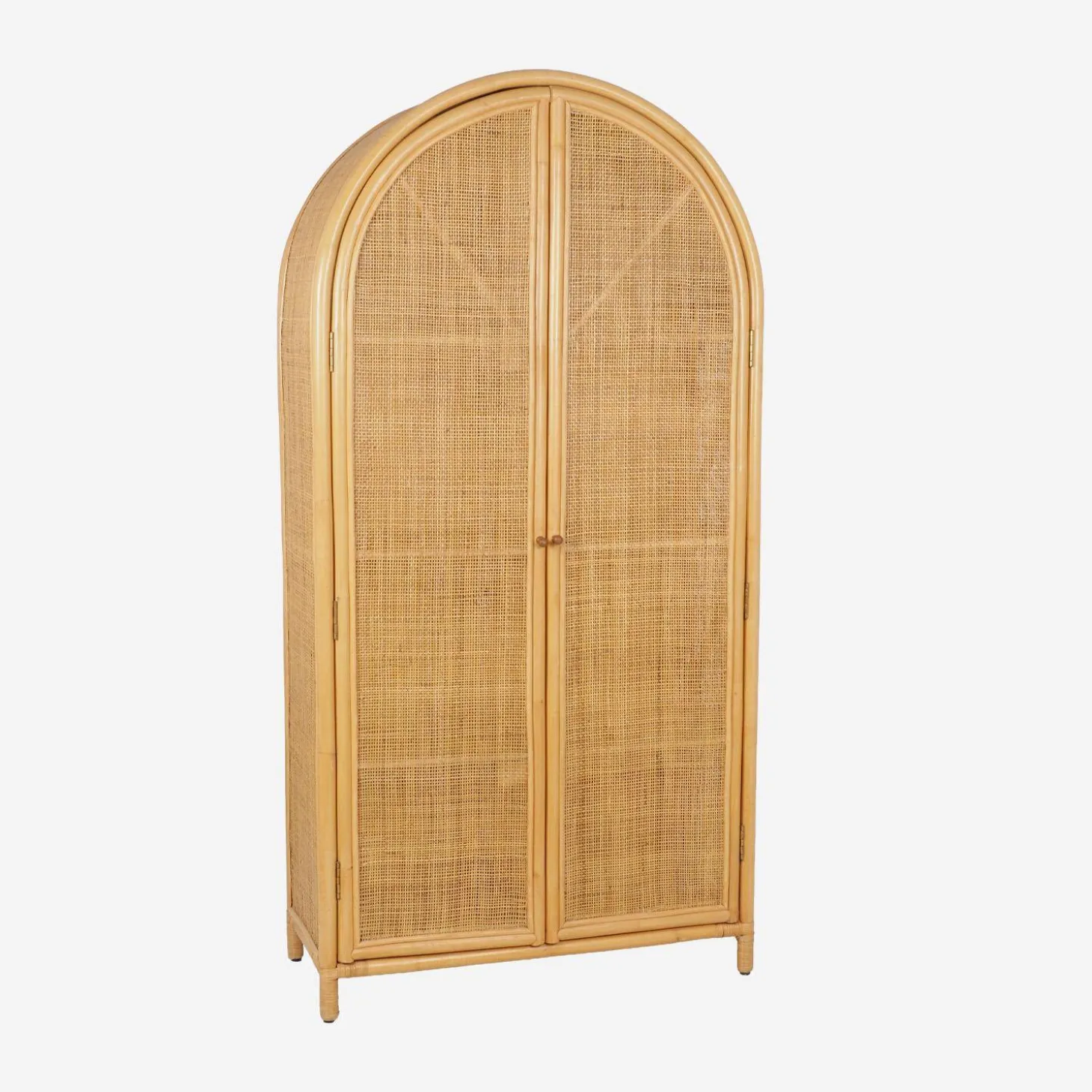 Kledingkast voor kinderen boheems rotan 90cm