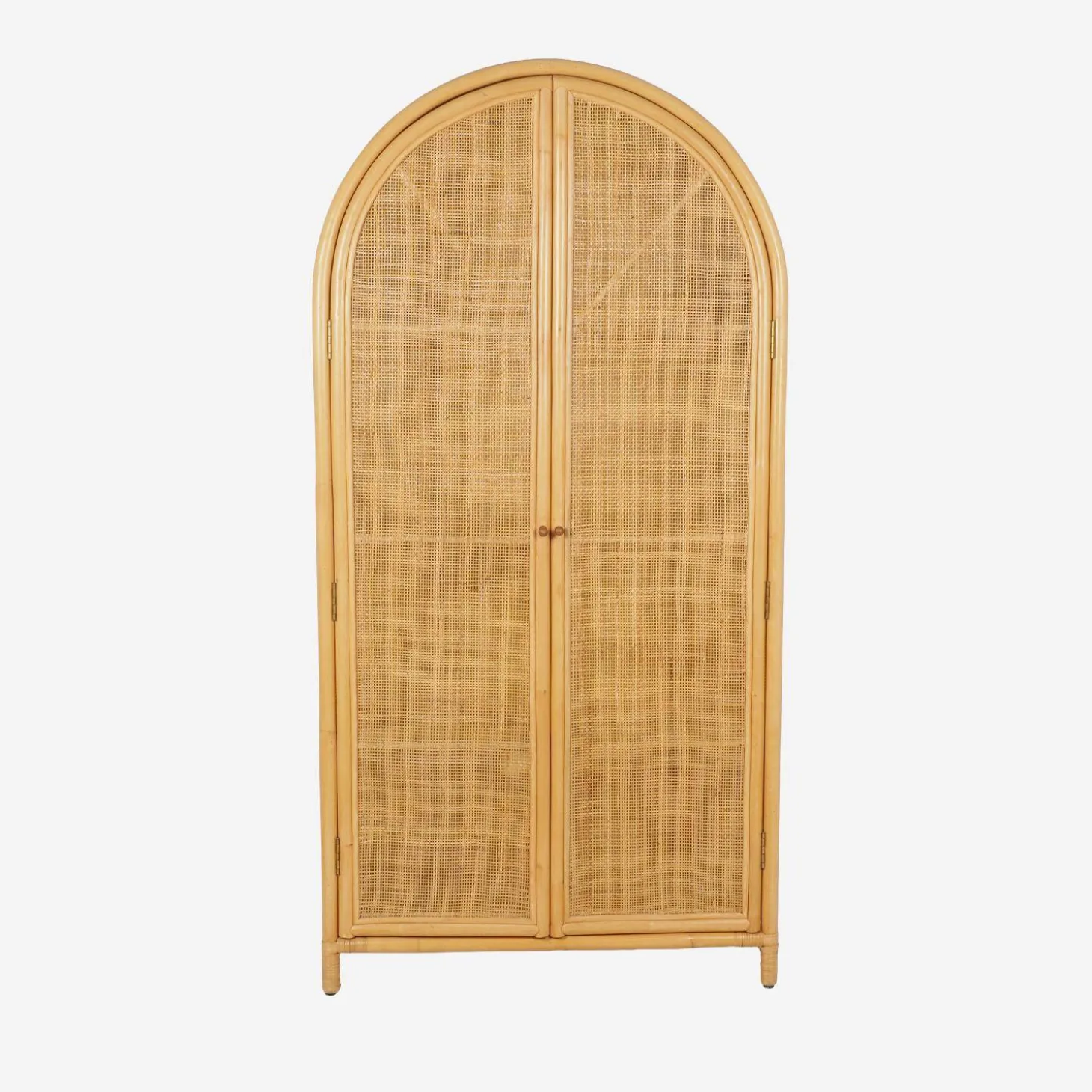 Kledingkast voor kinderen boheems rotan 90cm