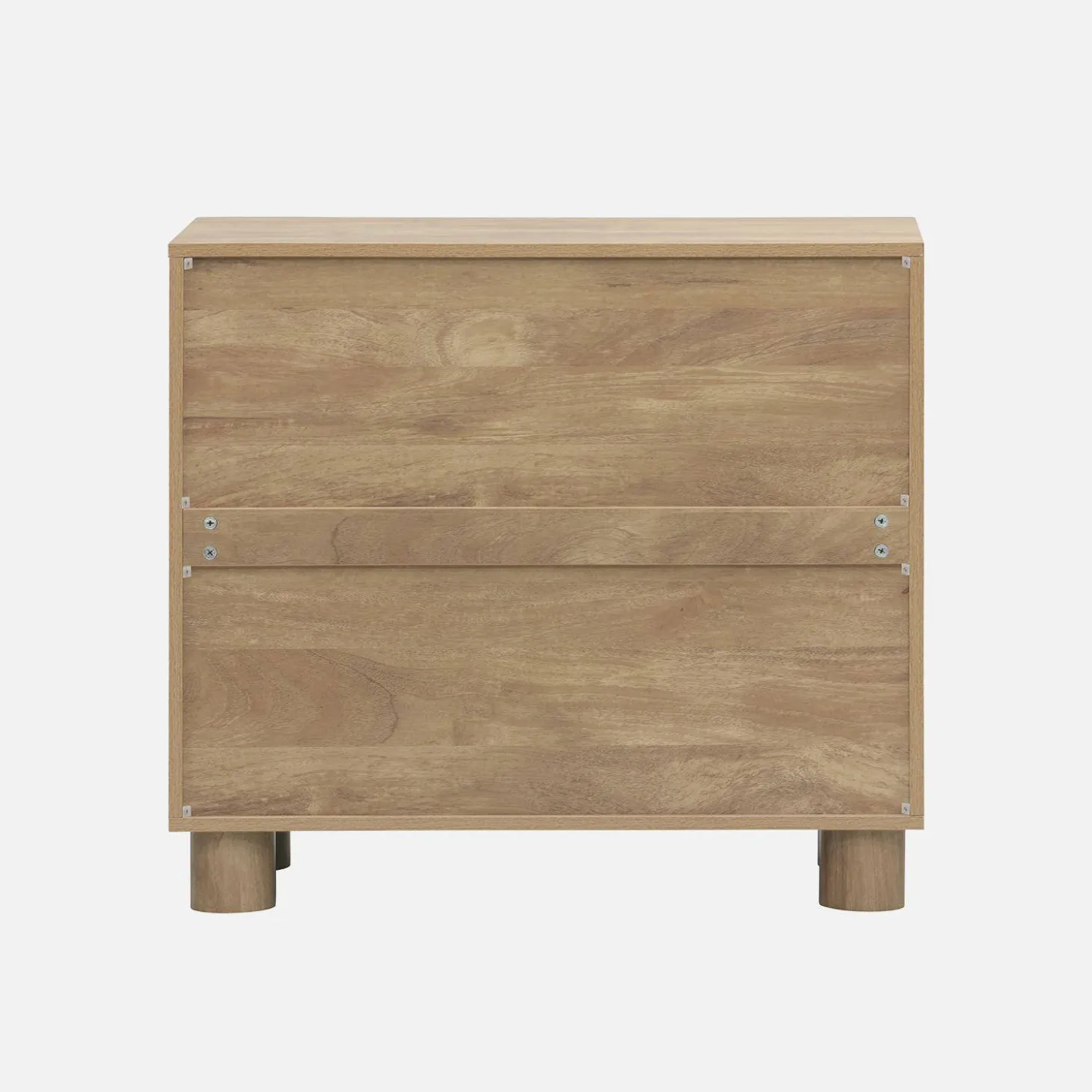 Klein kastje houtdecor 2 omkeerbare deuren 80cm