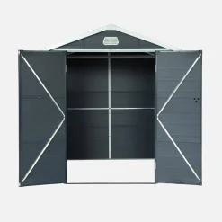 Kunststof tuinhuisje met aluminium frame 3,65 m²