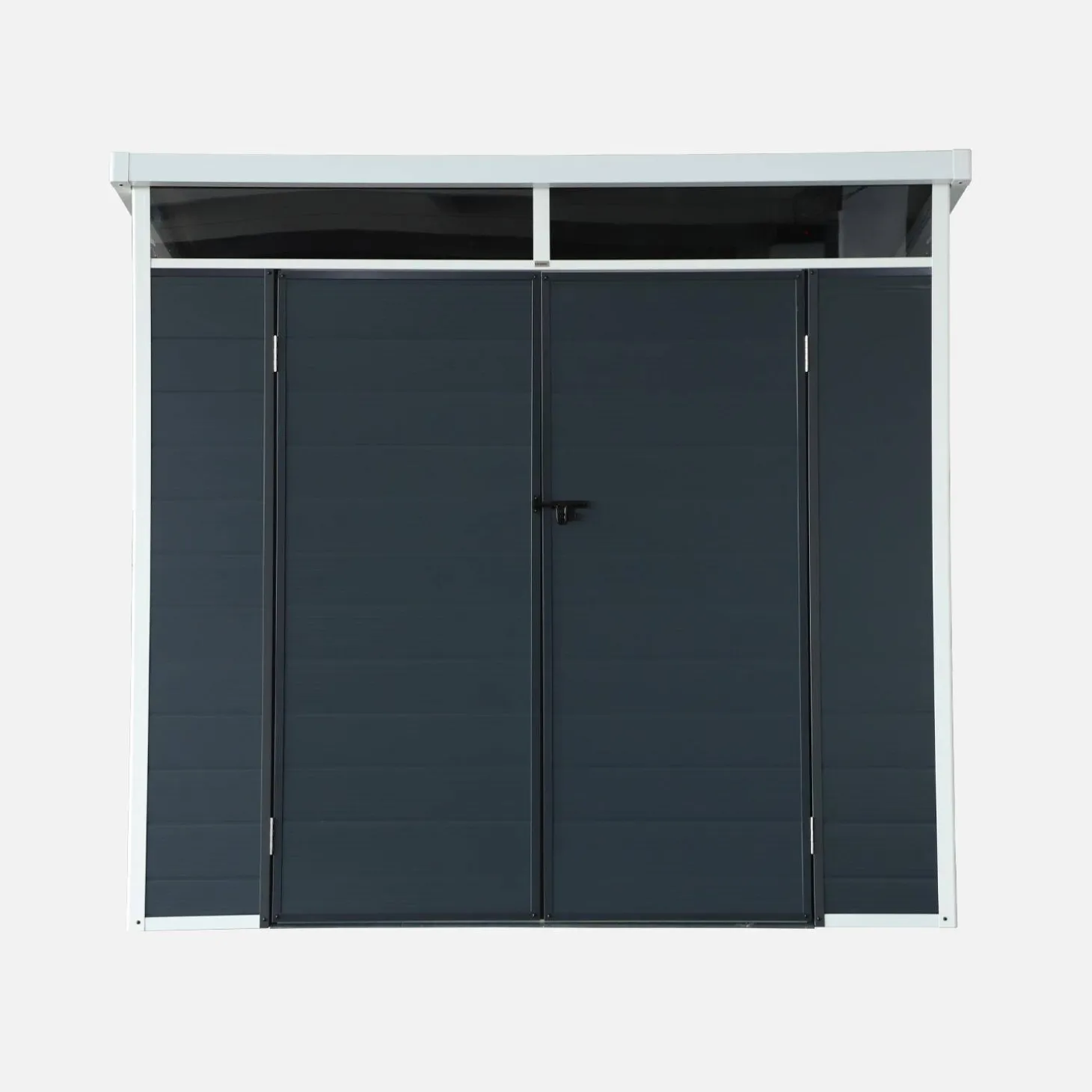 Kunststof tuinhuisje met aluminium frame 4,55 m²