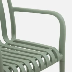 Kunststof tuinstoelen (set van 4)