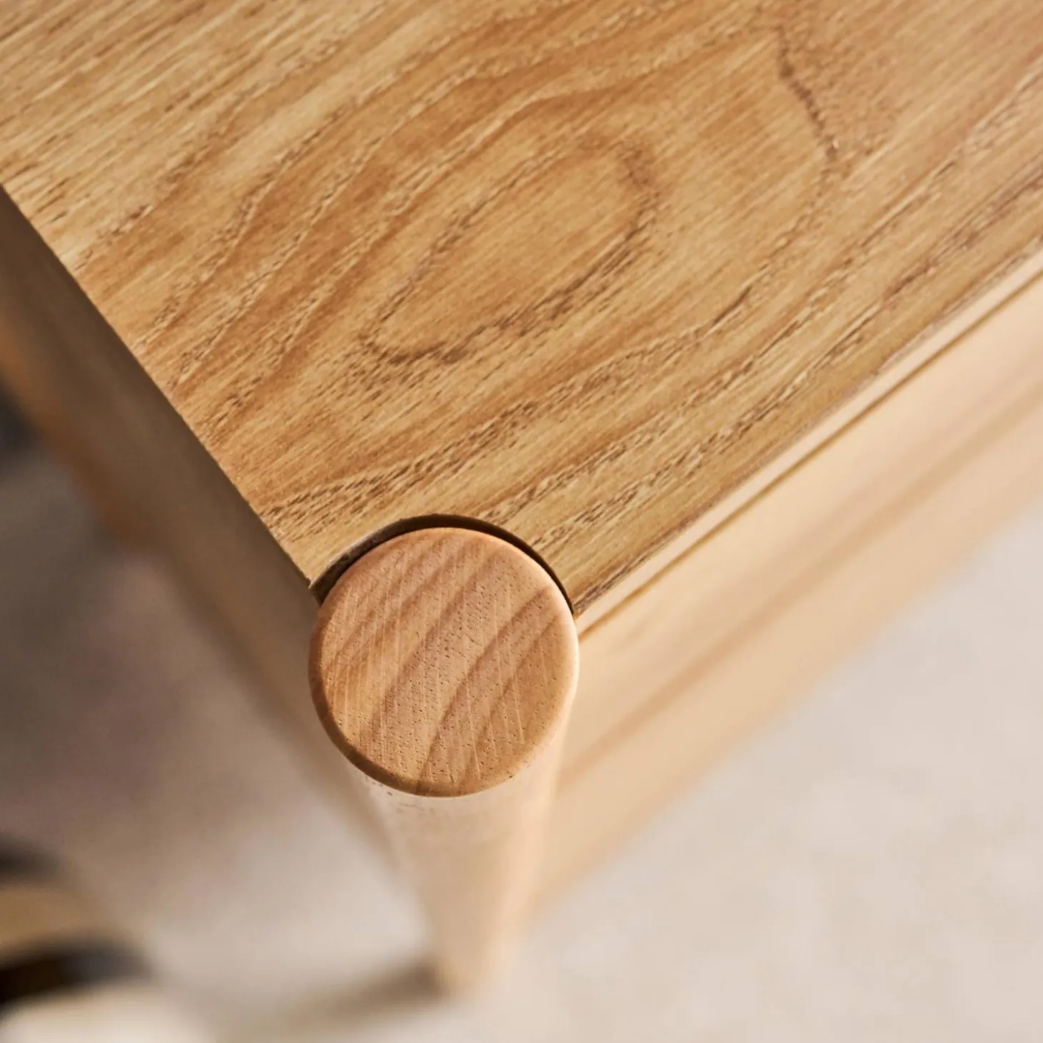 Ladekast houteffect 4 lades 80cm
