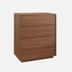 Ladekast houtlook met 4 lades 80cm
