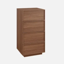 Ladekast houtlook met 4 lades 48cm