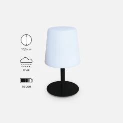 LED binnen/buiten tafellamp 16cm