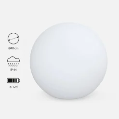 LED bollamp warm wit