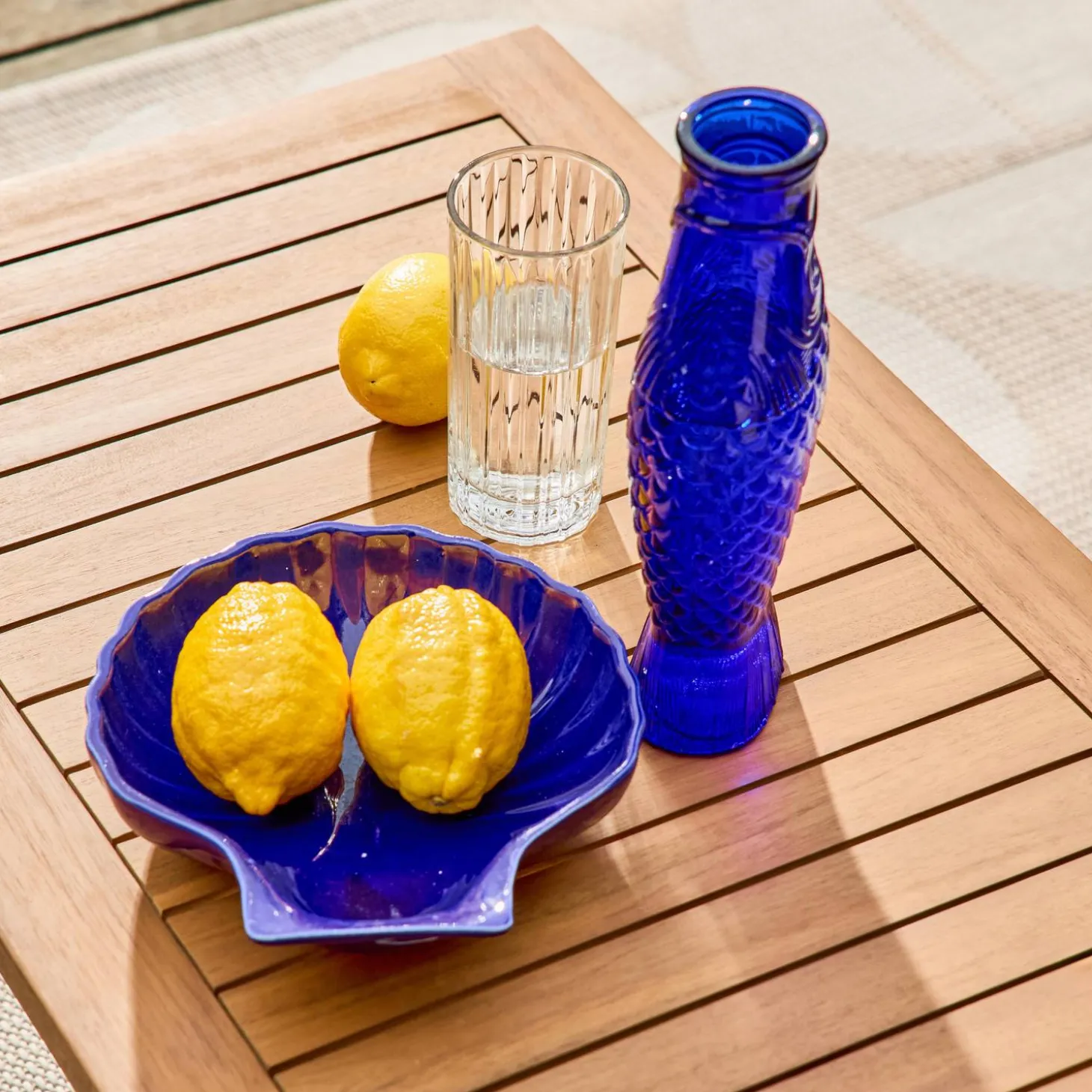 Loungeset met 4 zitplaatsen acaciahout