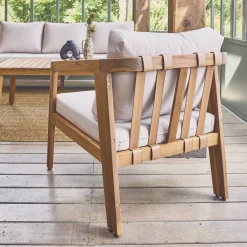 Loungeset 5 persoons acaciahout
