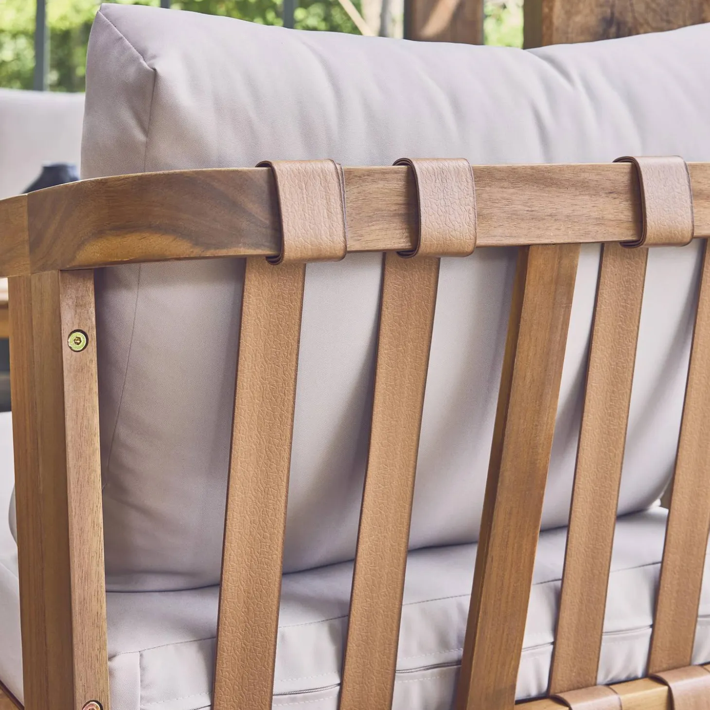 Loungeset 5 persoons acaciahout