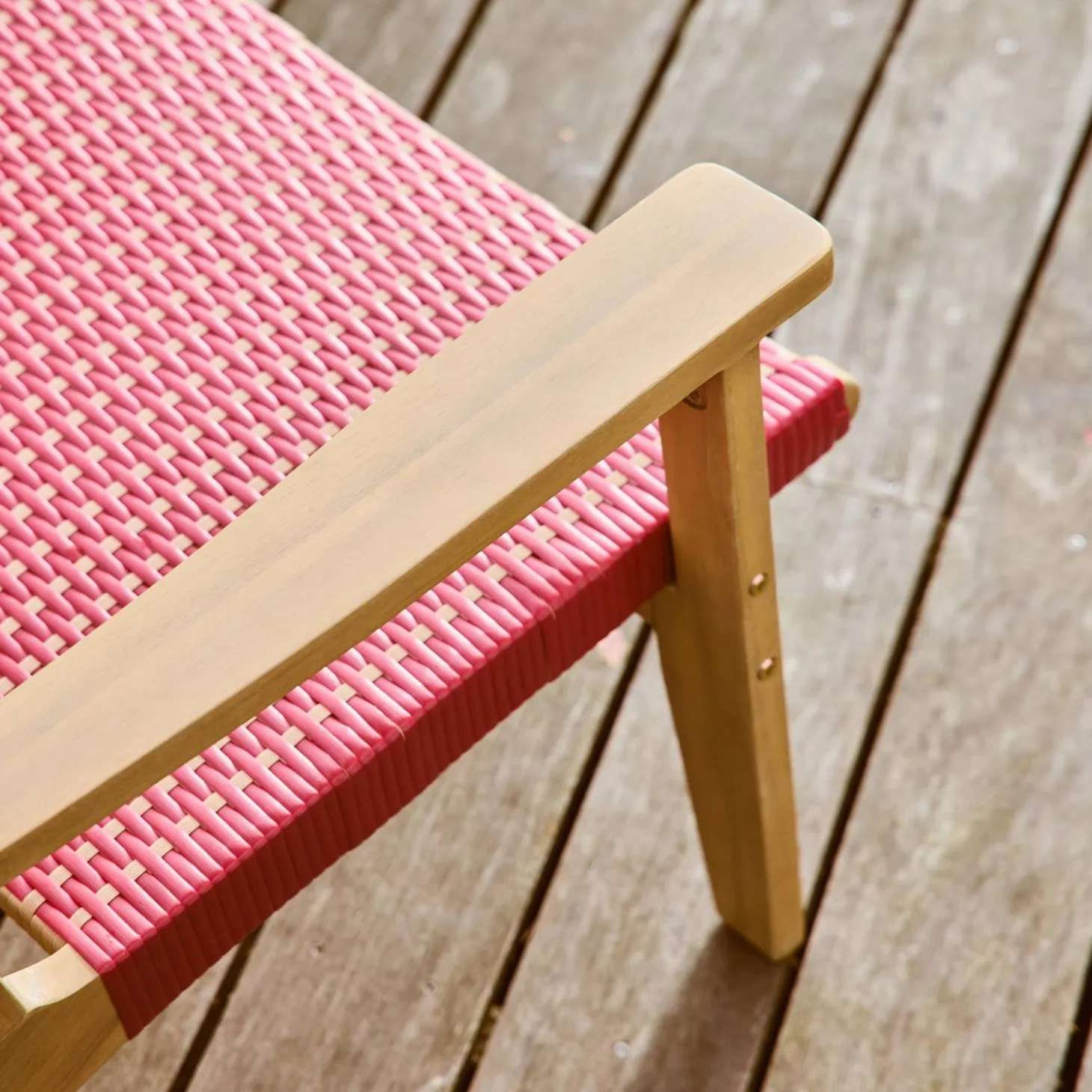 Loungeset voor 4 personen acaciahout en hars
