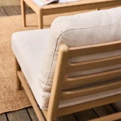 Loungeset voor 4 personen van acaciahout