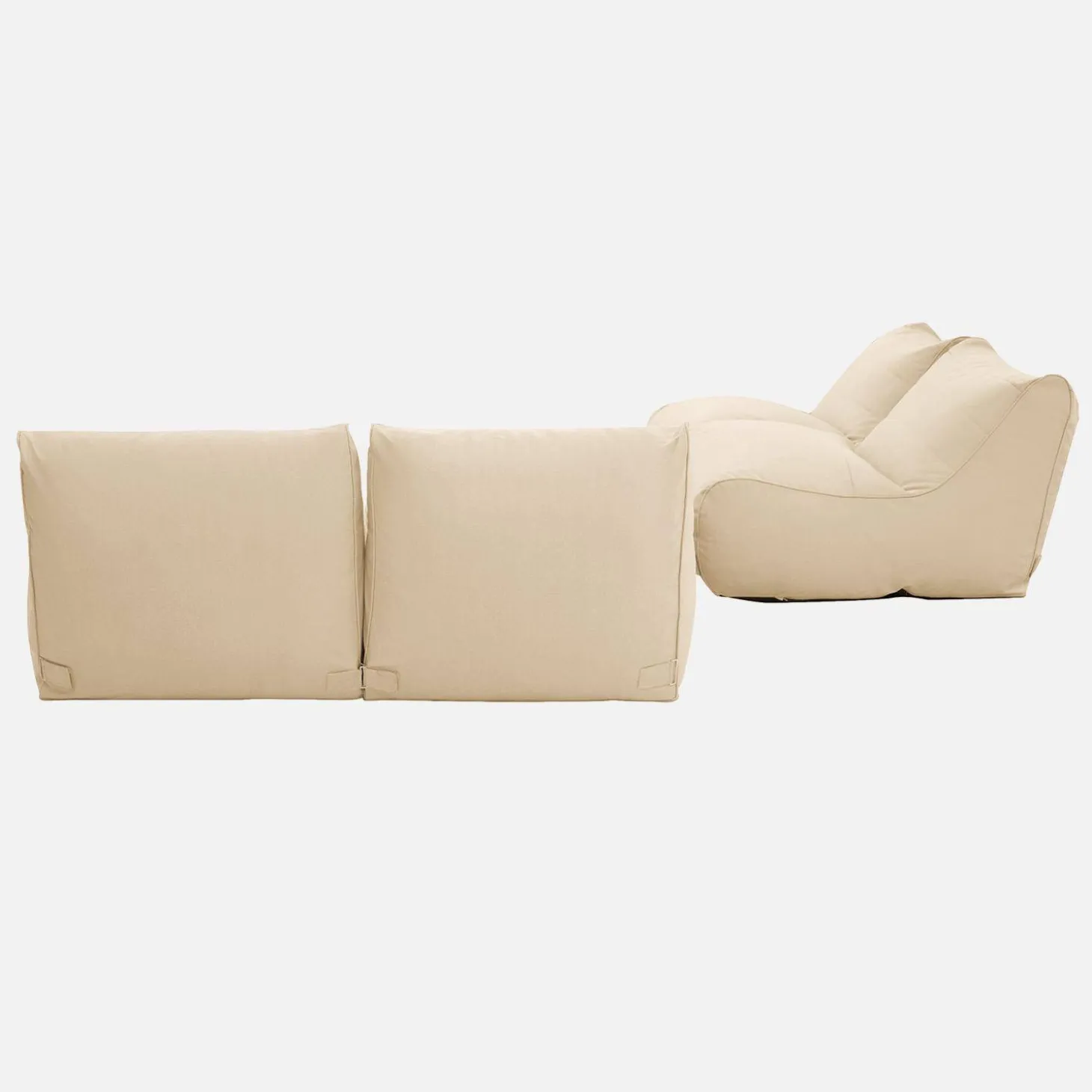 Loungestoelen voor buiten olefine (set van 4)