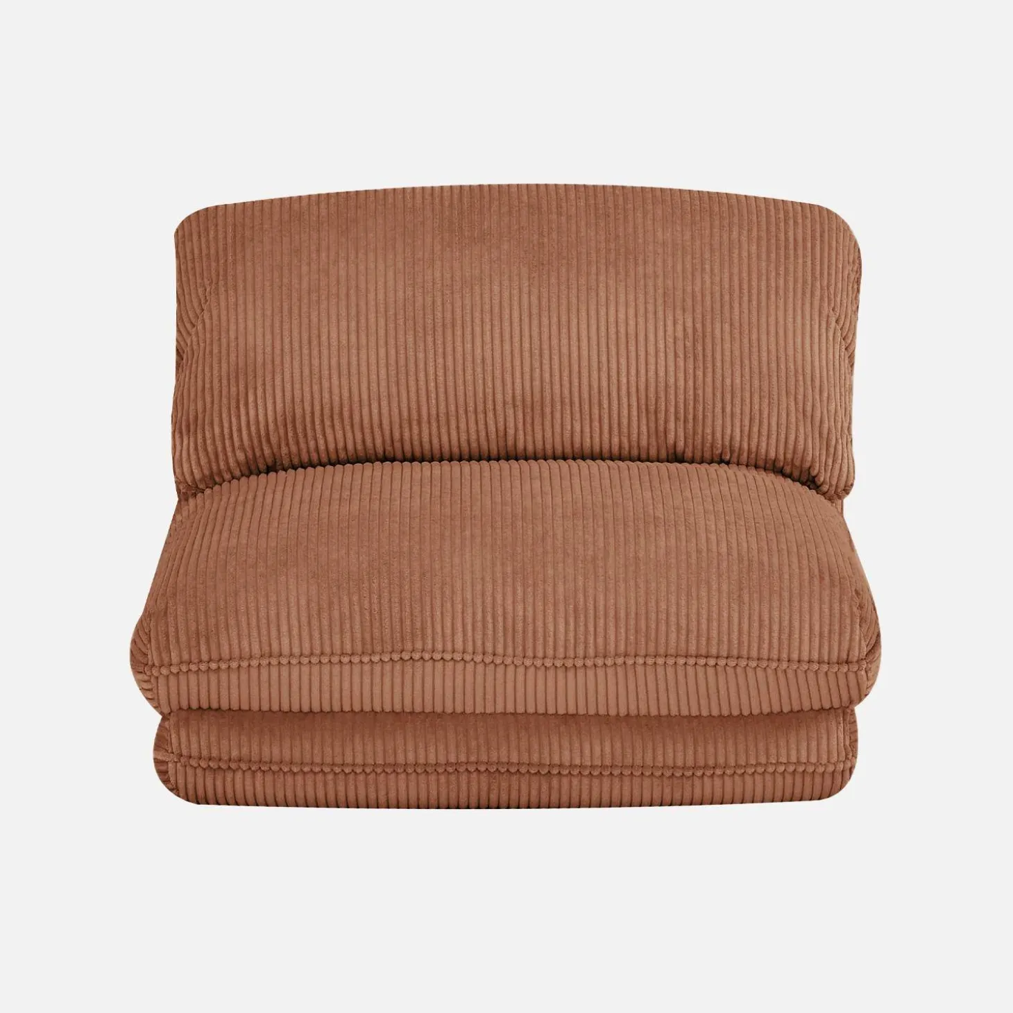 Loungestoel met slaapfunctie corduroy fauteuil
