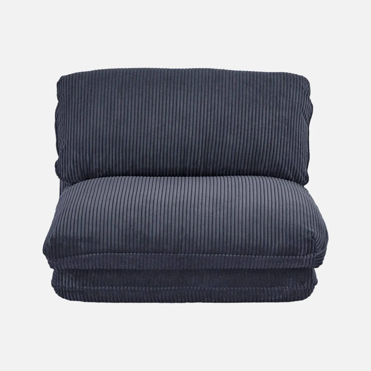 Loungestoel met slaapfunctie corduroy fauteuil