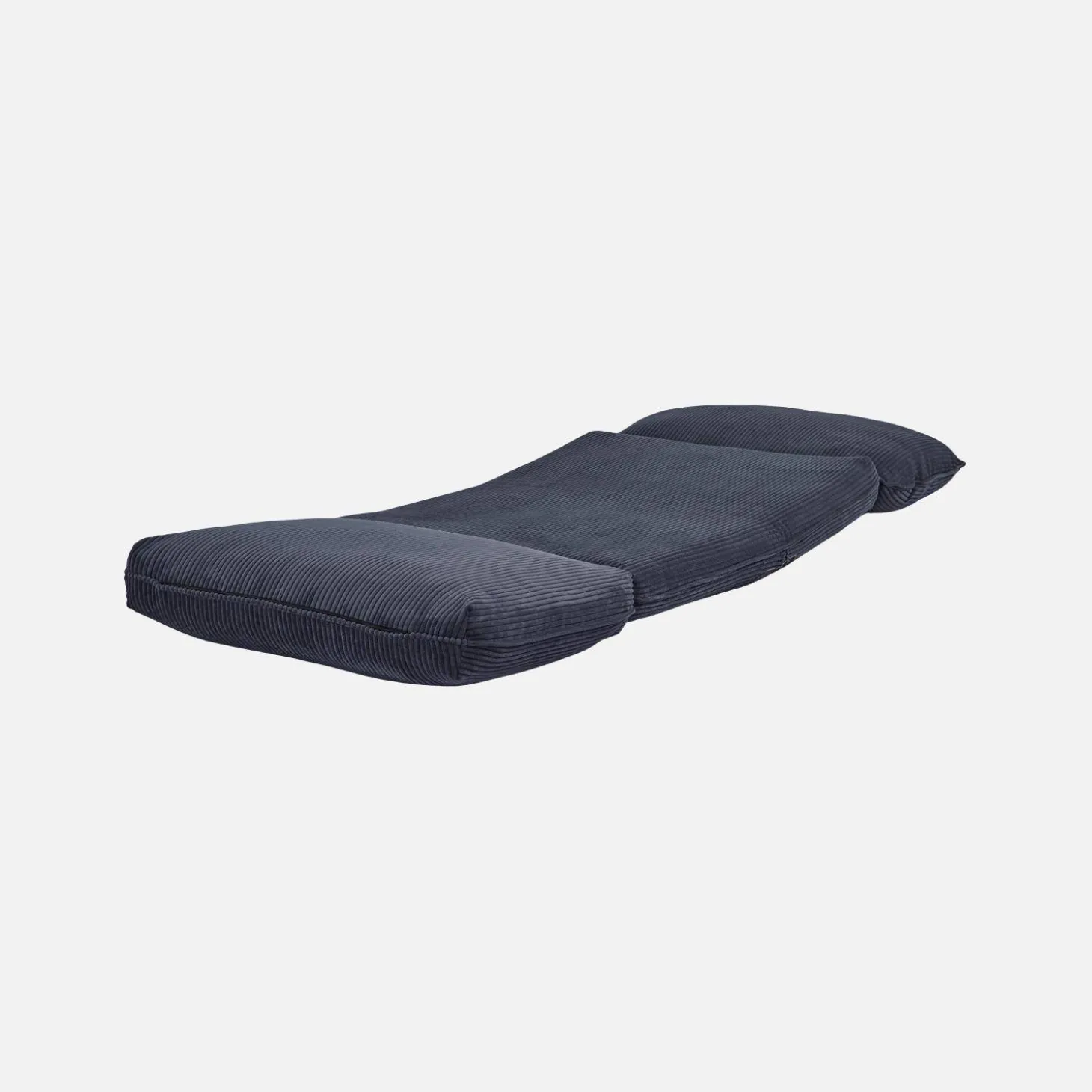 Loungestoel met slaapfunctie corduroy fauteuil
