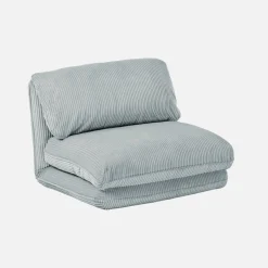 Loungestoel met slaapfunctie corduroy fauteuil