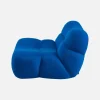 Loungestoel, 1-zits fauteuil van stof