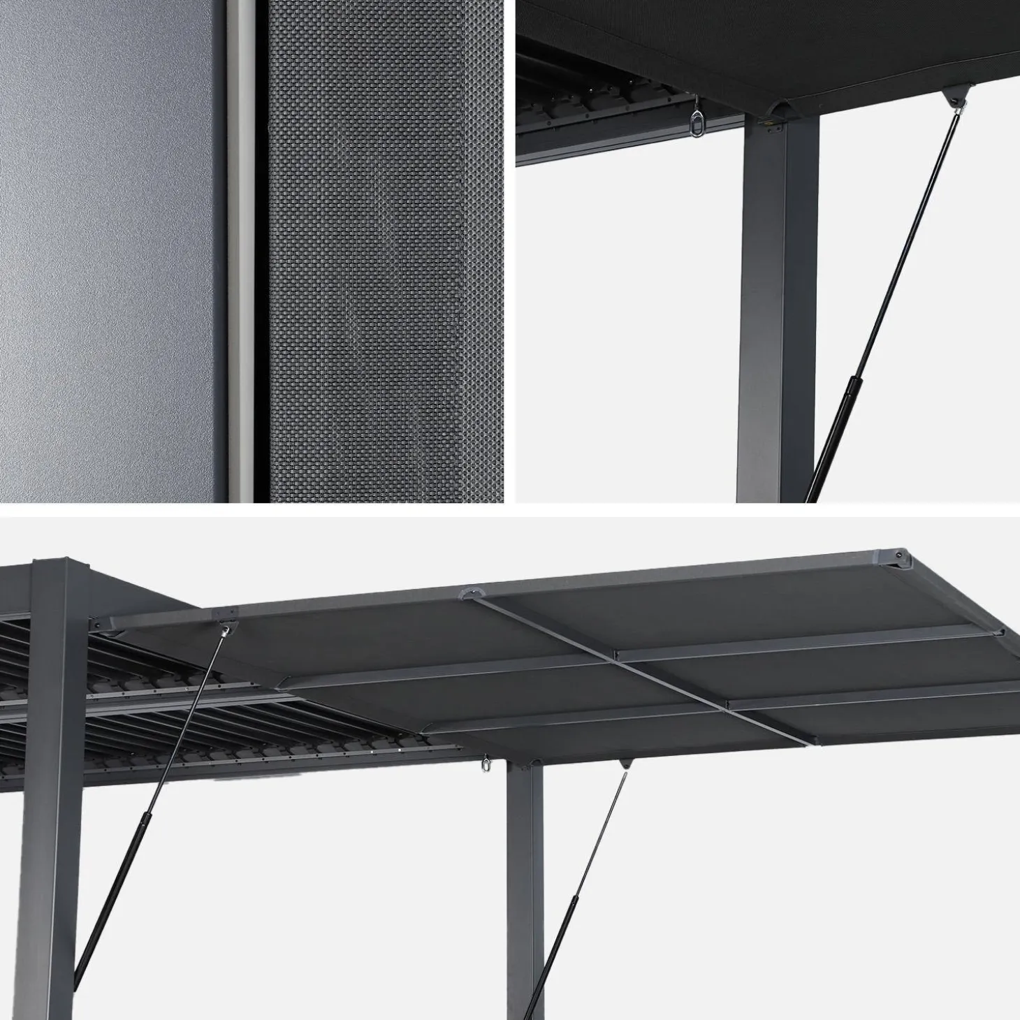 Luifel 3m voor Palace pergola