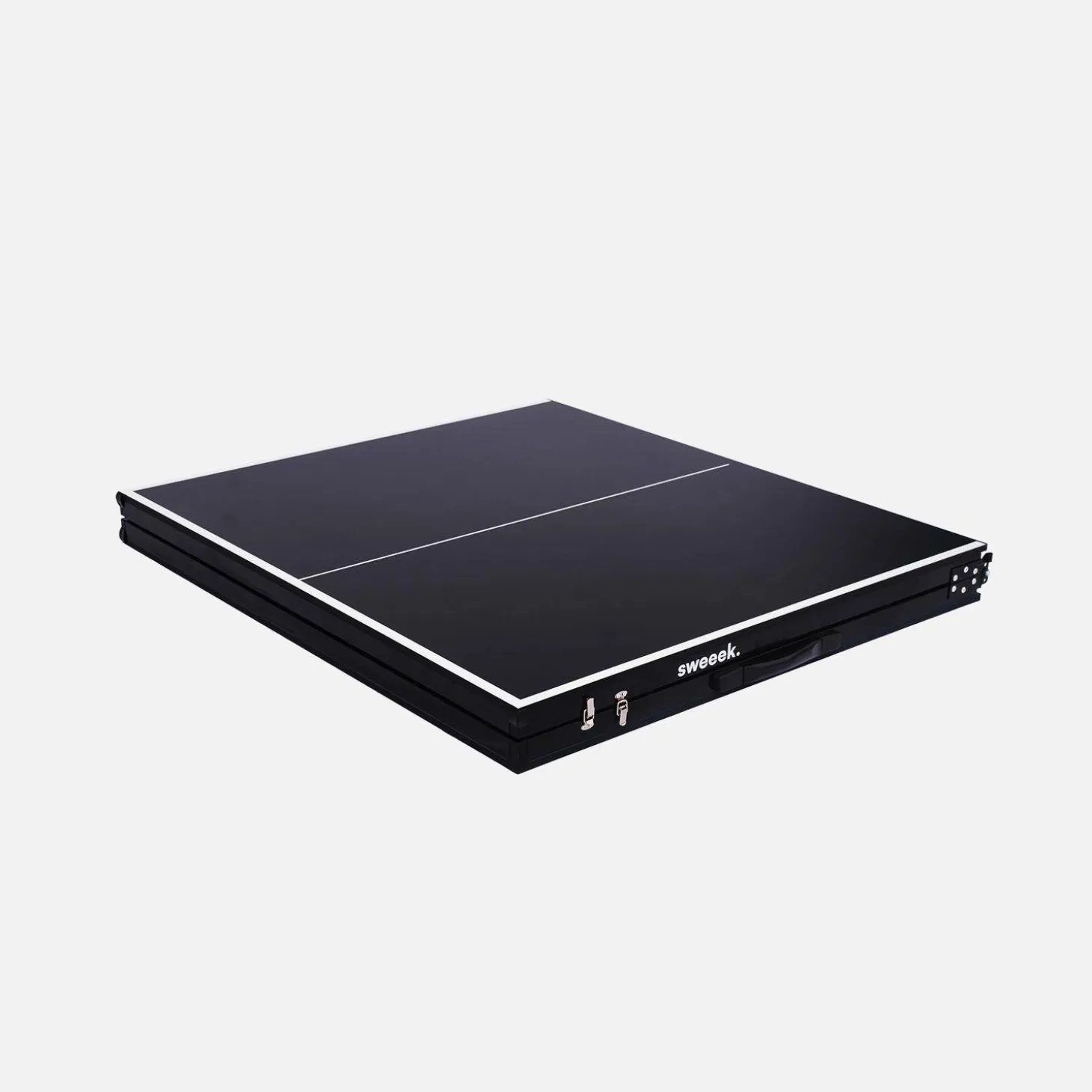 Medium outdoor tafeltennistafel met 2 rackets en 3 ballen