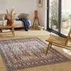 Meerkleurig binnenkleed met Oosters/Perzisch patroon