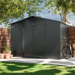 Metaal tuinberging 5,29m² met verankeringsset