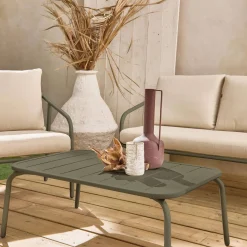 Metalen loungeset, 4 zits