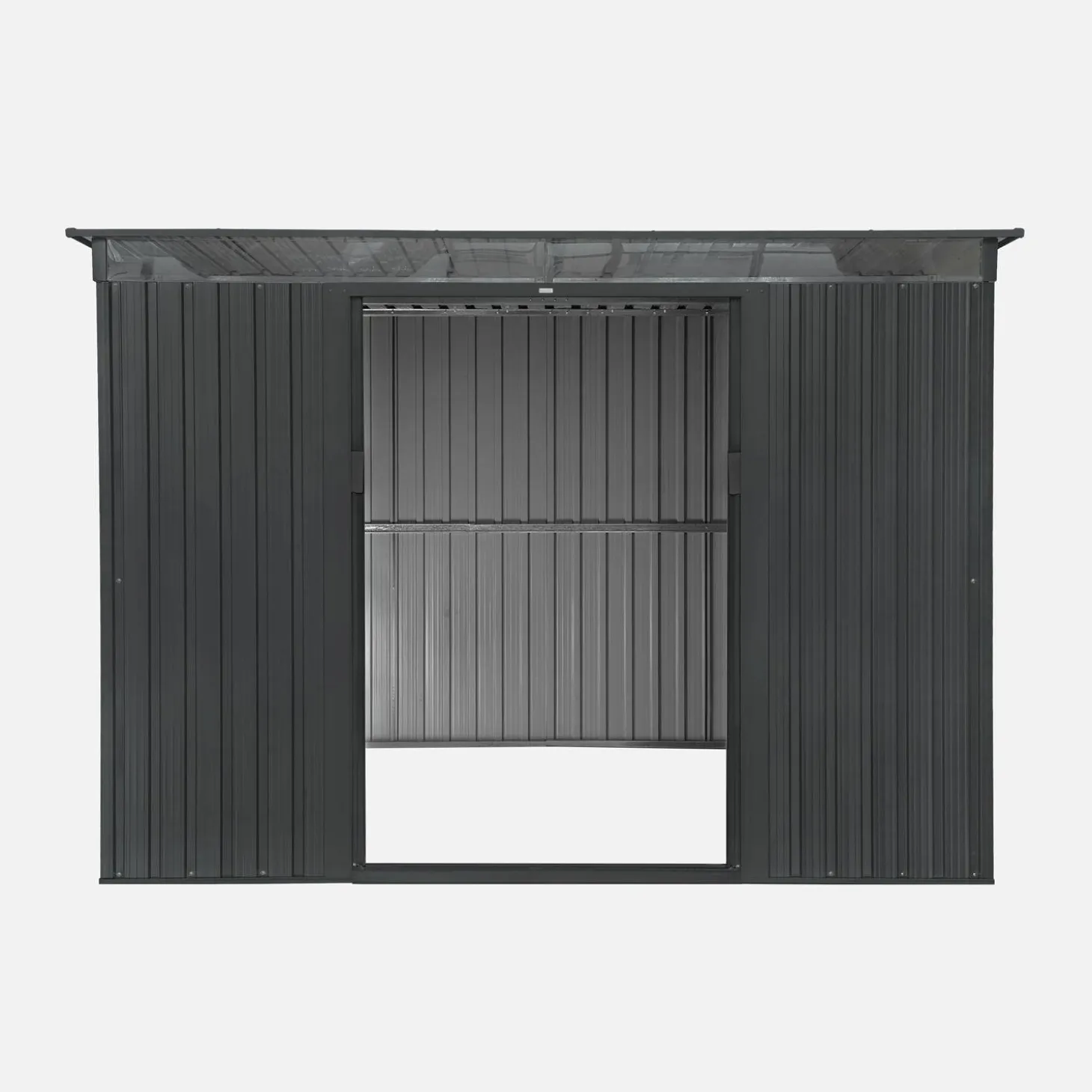 Metalen tuinhuisje 4,85m2 met dakraam