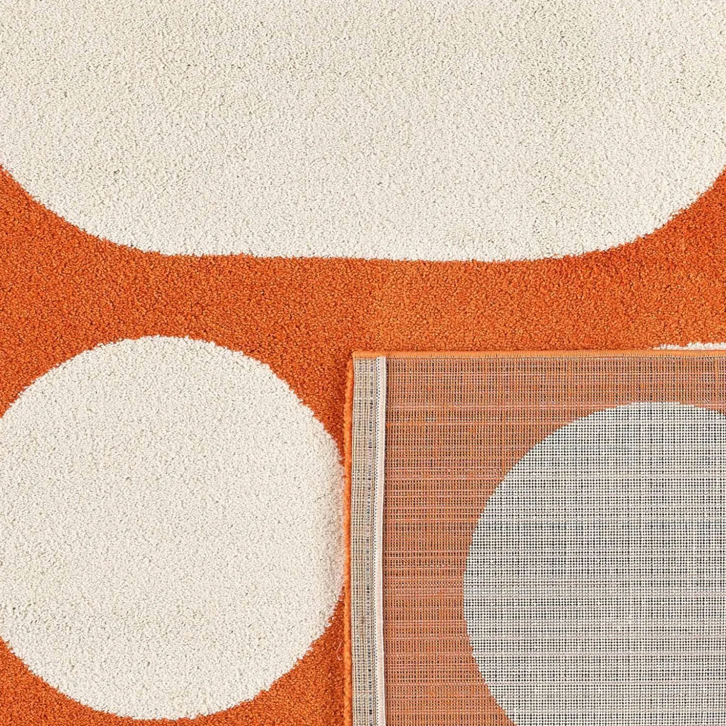 Modern interieurtapijt, oranje