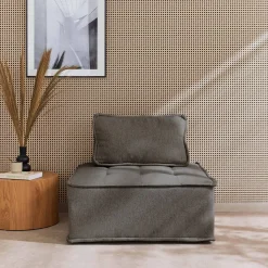 Modulaire fauteuil in stof