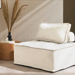 Modulaire fauteuil in stof