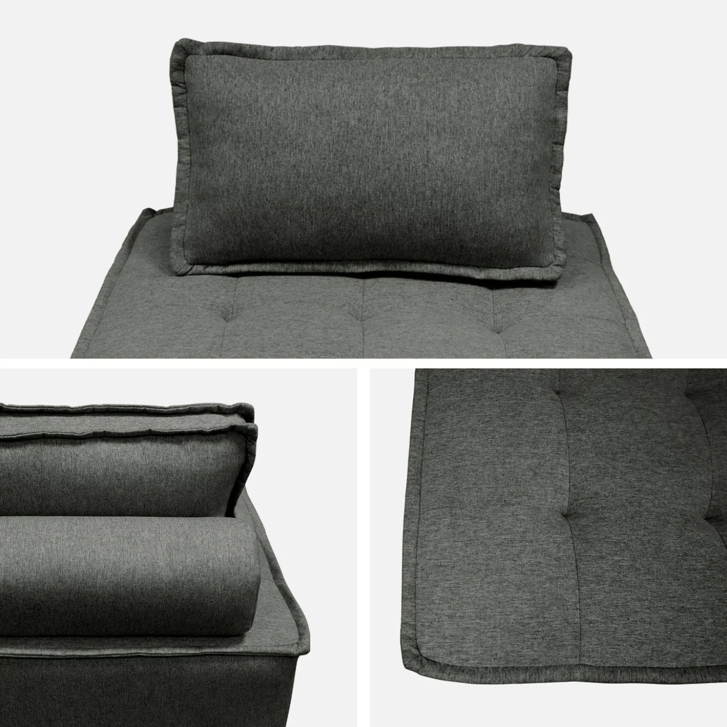 Modulaire fauteuils in stof (Set van 3)