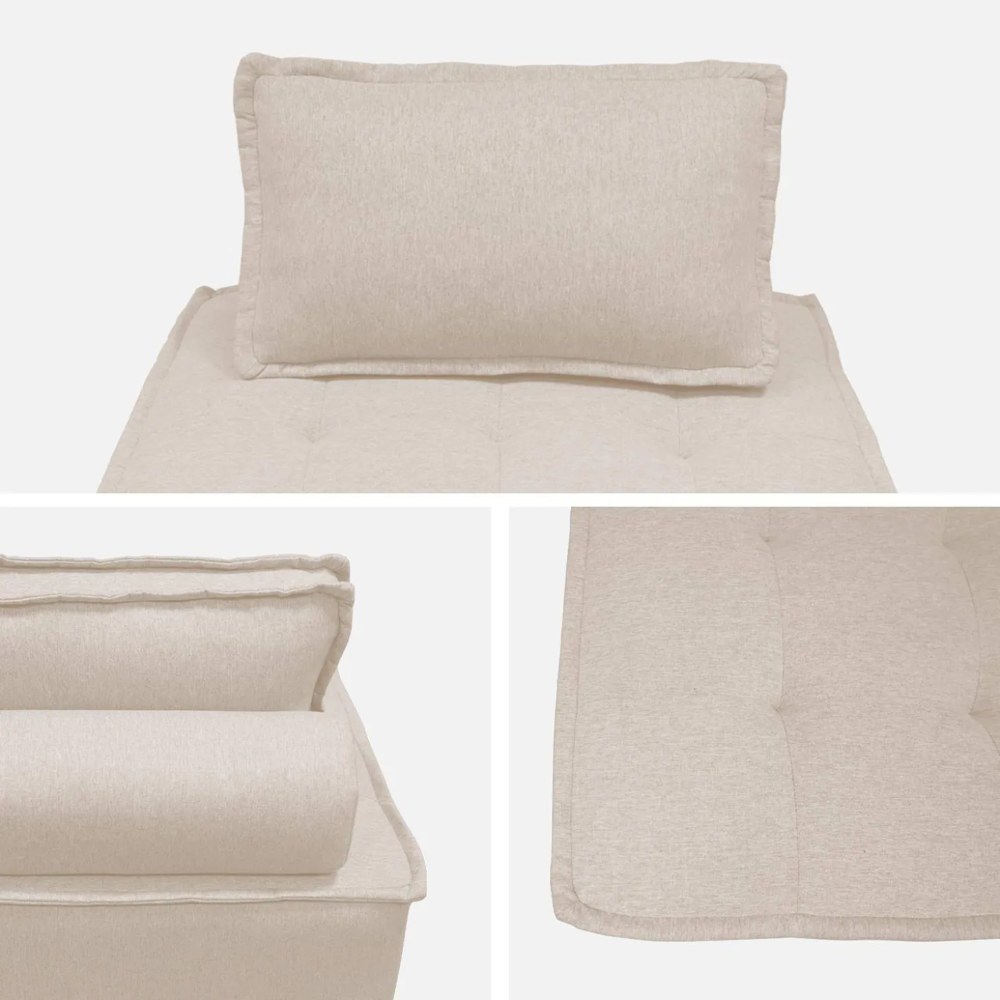 Modulaire fauteuils in stof (Set van 3)