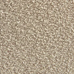 Modulaire fauteuils 7-zits hoekbank met voetenbankje boucléstof