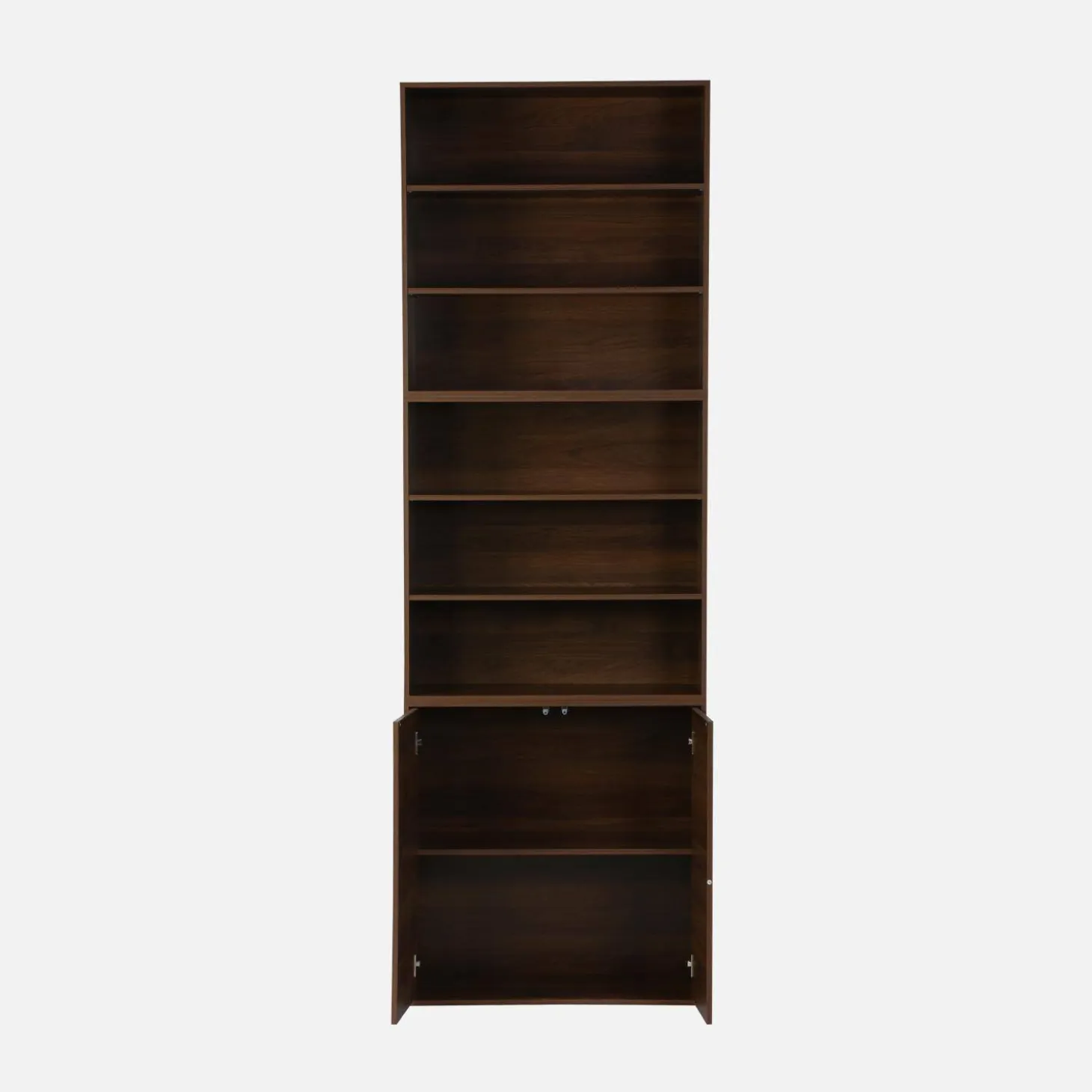 Modulaire opbergmodule houtdecor 3 modules - 2 deuren en planken