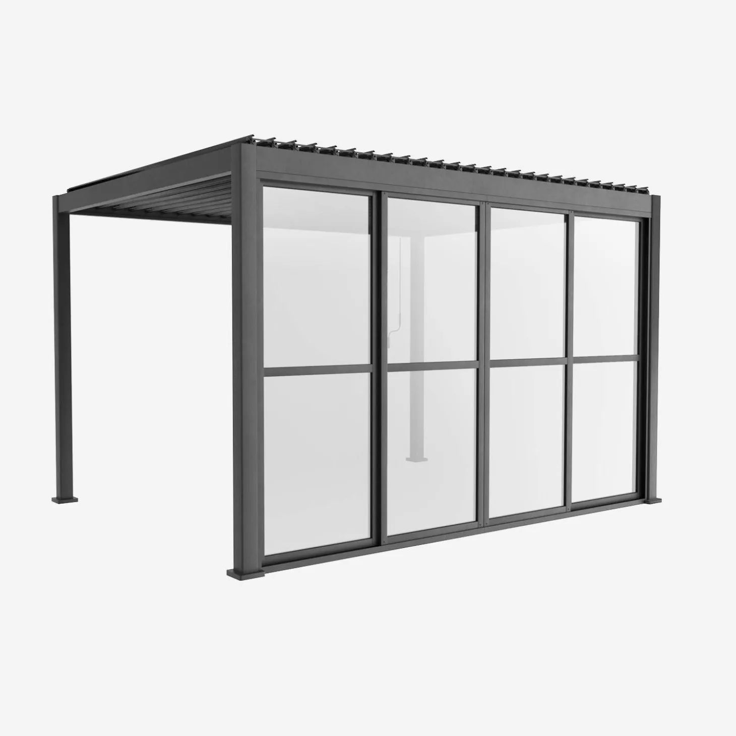 4m schuifdeur voor pergola Triomphe