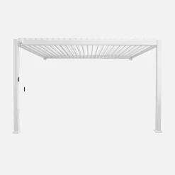 Muurpergola met lamellendak 4x3m verstelbare lamellen