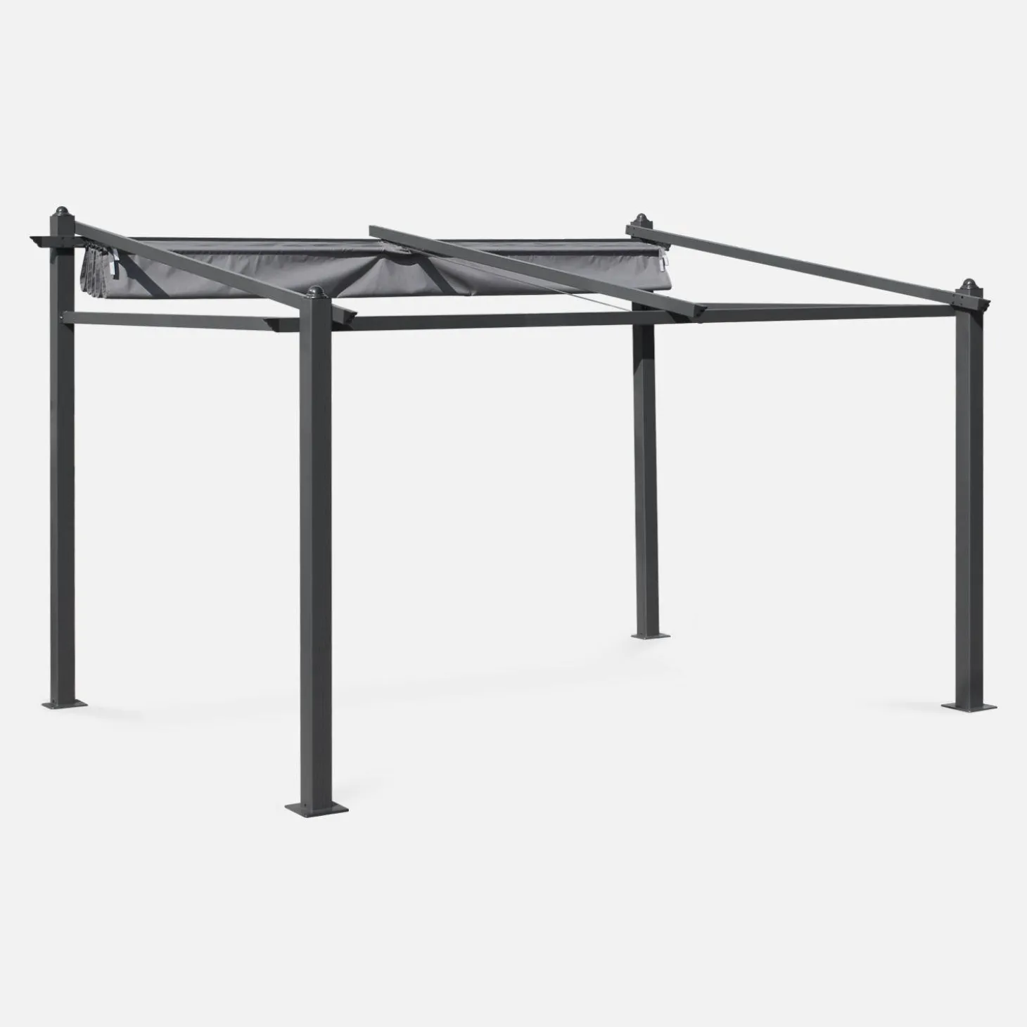 Muurpergola 3x4m
