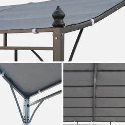 Muurpergola 3x2.5m