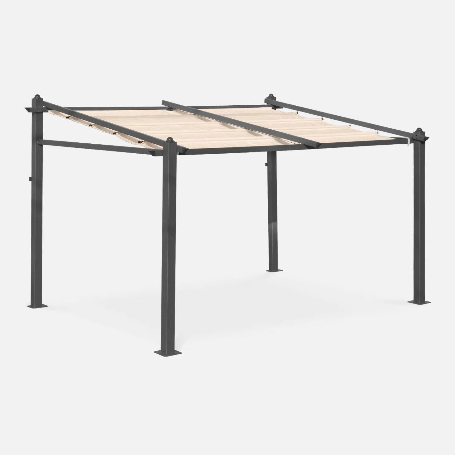 Muurpergola 3x4m