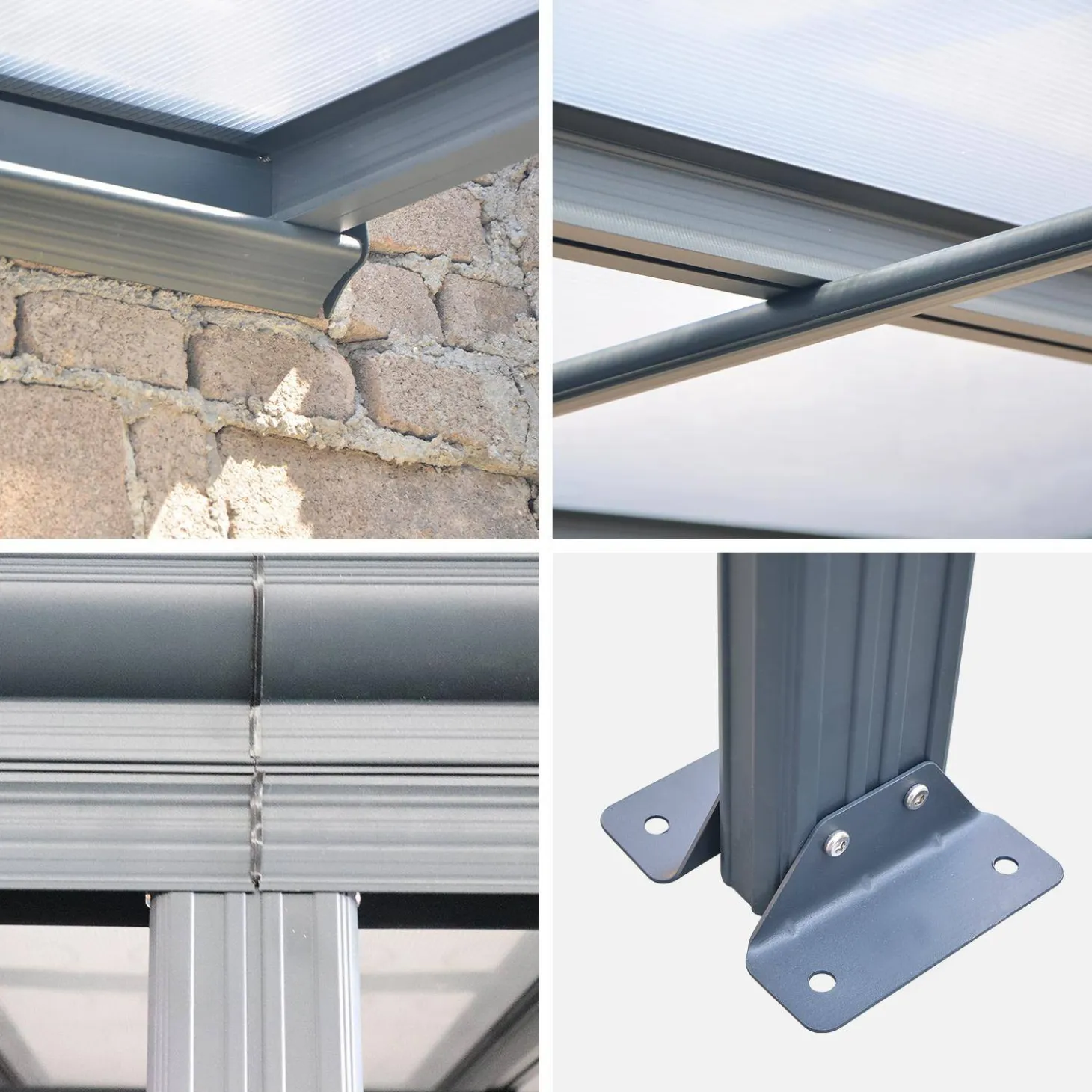 Muurpergola 3x4m - Avenio