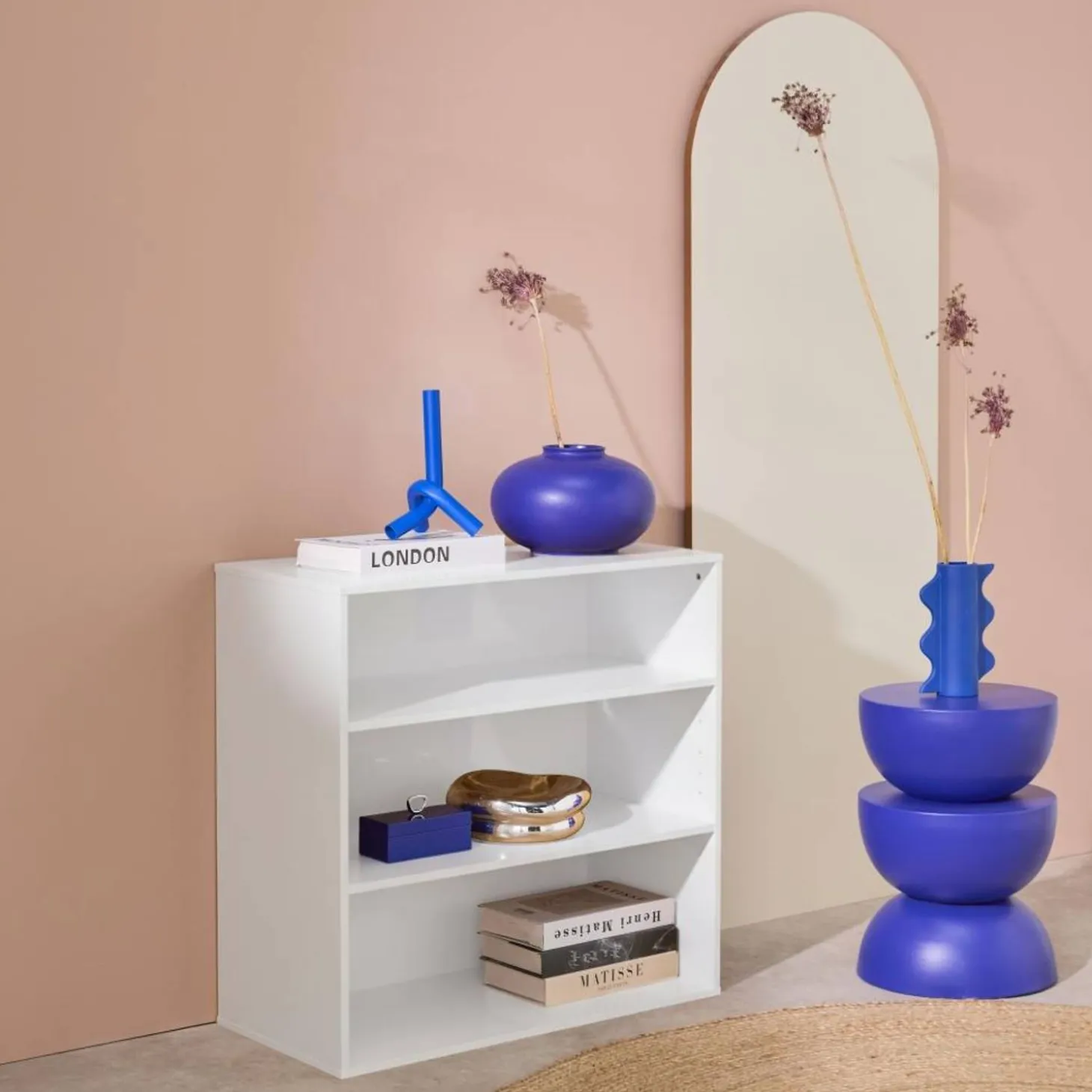 Opbergmodule decor houtdecor 2 planken 70cm