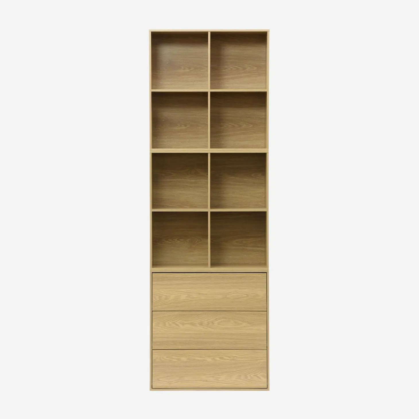 Opbergmodule decor houtdecor 3 lades 70cm