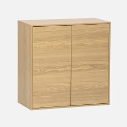 Opbergmodule houtdecor 2 deuren 70cm