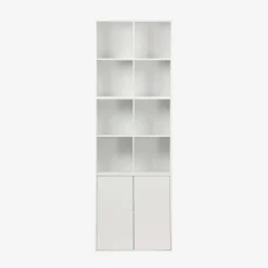Opbergmodule houtdecor 4 vakken 70cm