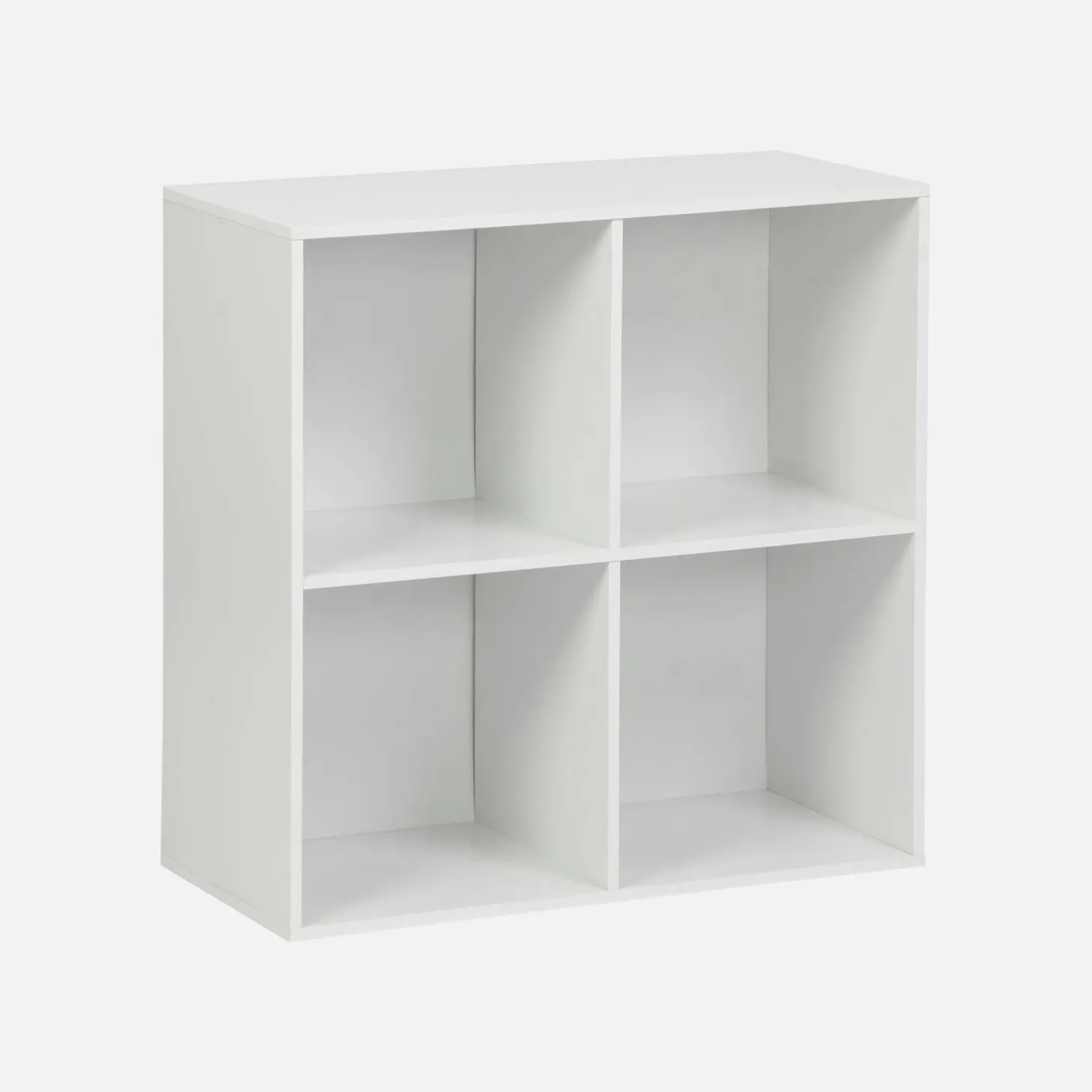 Opbergmodule houtdecor 4 vakken 70cm